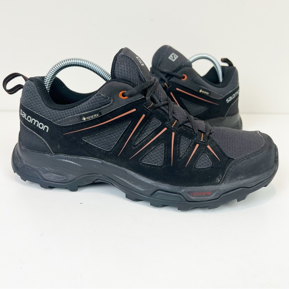 SALOMON TIBAI 2 GTX Men’s 7.5 Coal Hiking Shoes‎